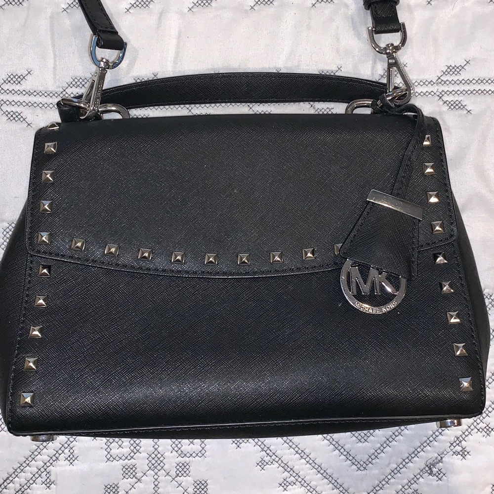 Michael Kors leather crossbody purse